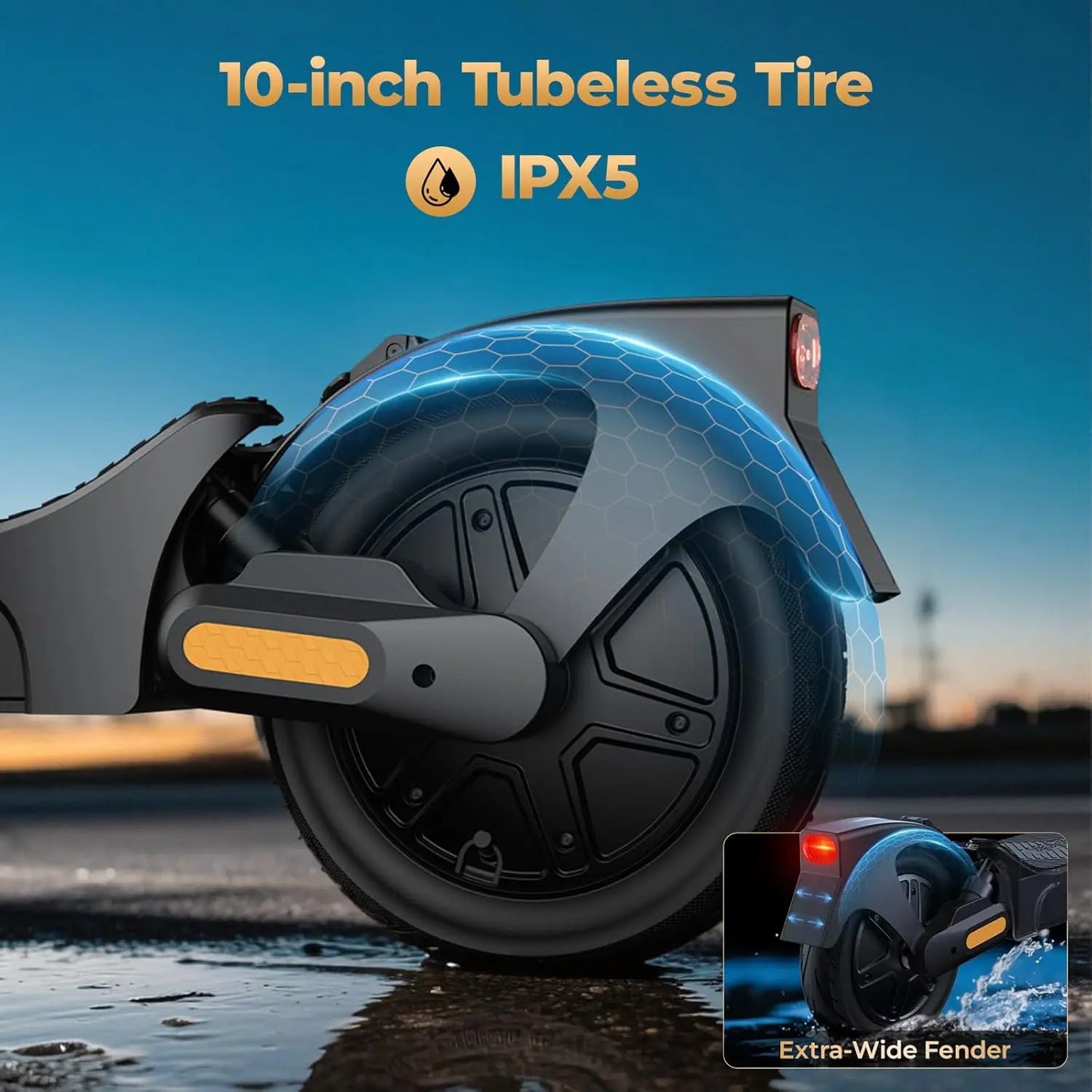 HeroPick E10 Pro Max Electric Scooter 1000W 40 Mile Range