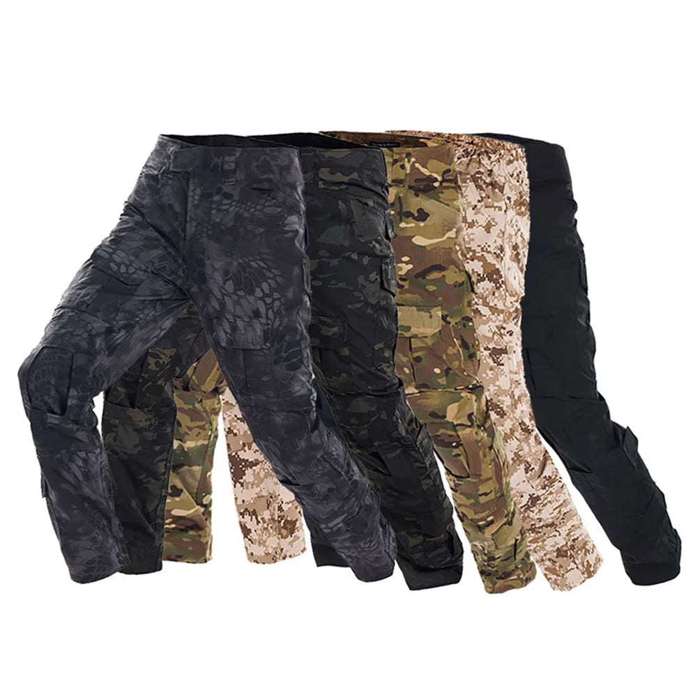 Combat Pants Camouflage Multicam Tactical Trekking Outdoor Training