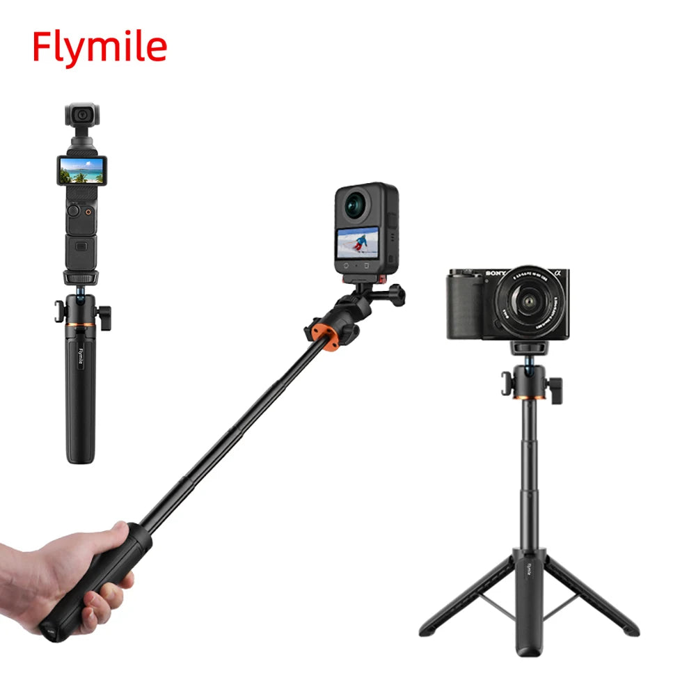 BRDRC Selfie Stick Tripod for DJI Pocket 3 and Action
