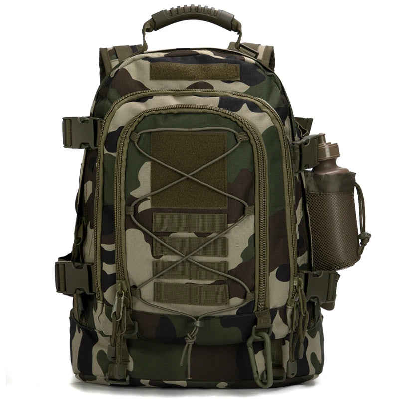 LQARMY Tactical Backpack Outdoor Military Rucksack for Hiking