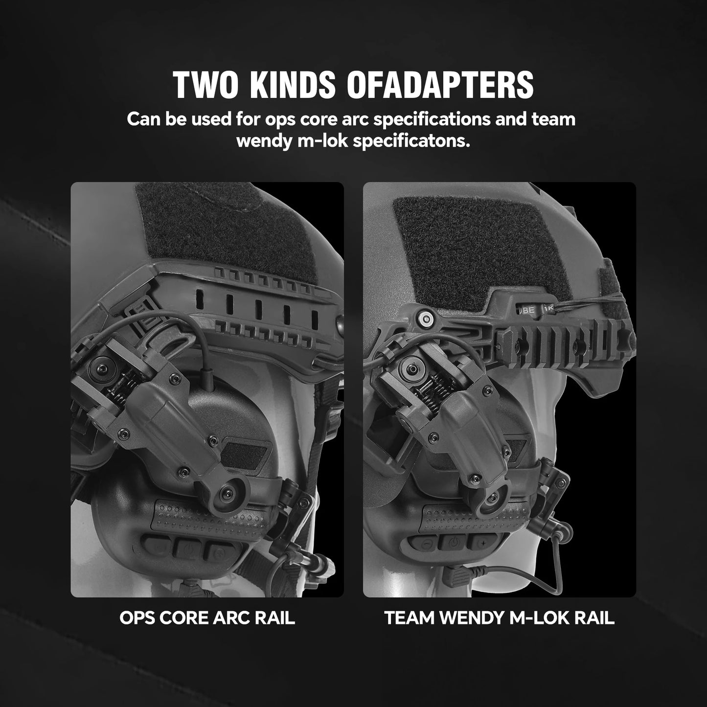 ARM NEXT Tactical Hearing Protection Earmuffs with Active Noise Reduction