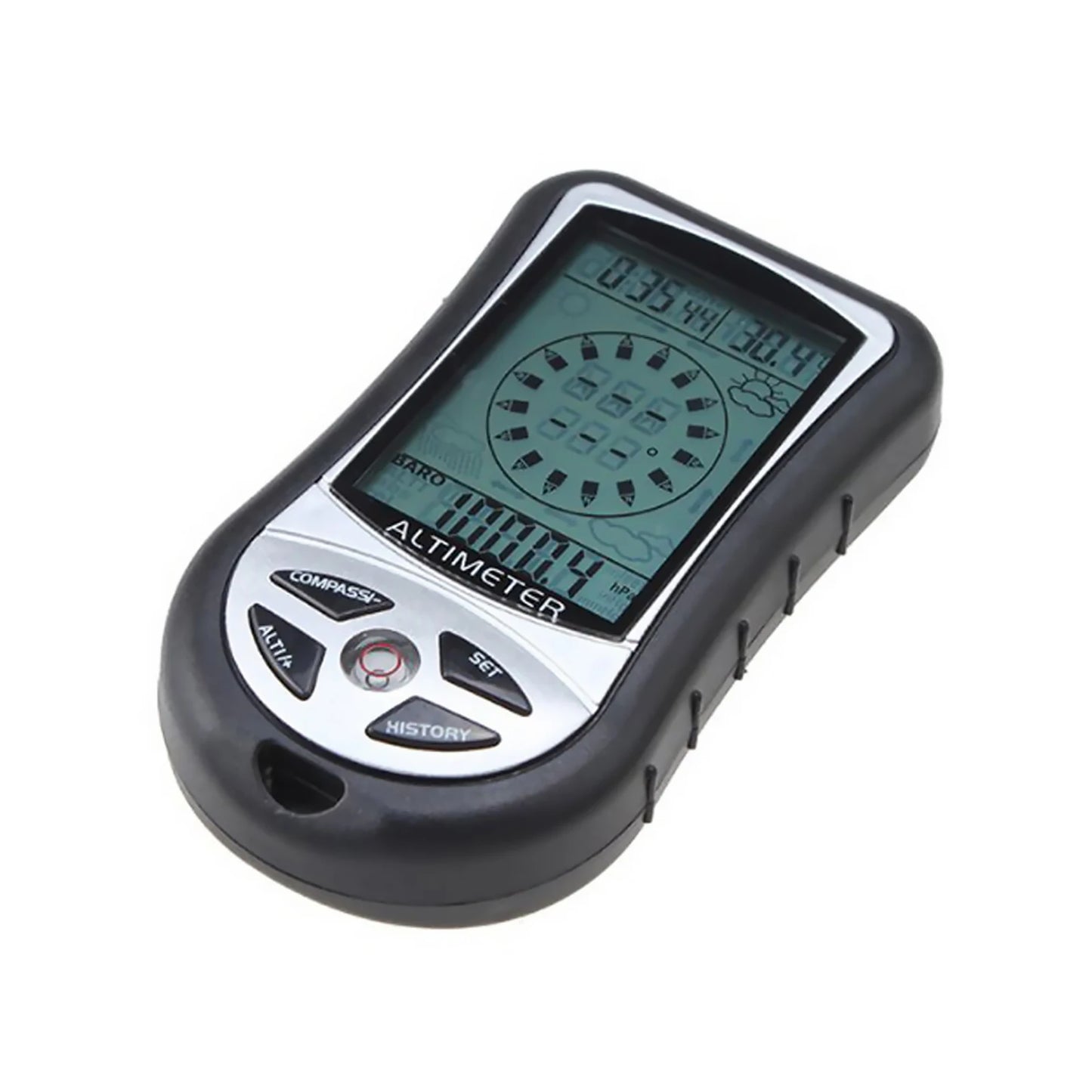Eight-In-One Handheld Digital Altimeter Compass Thermometer Backlight