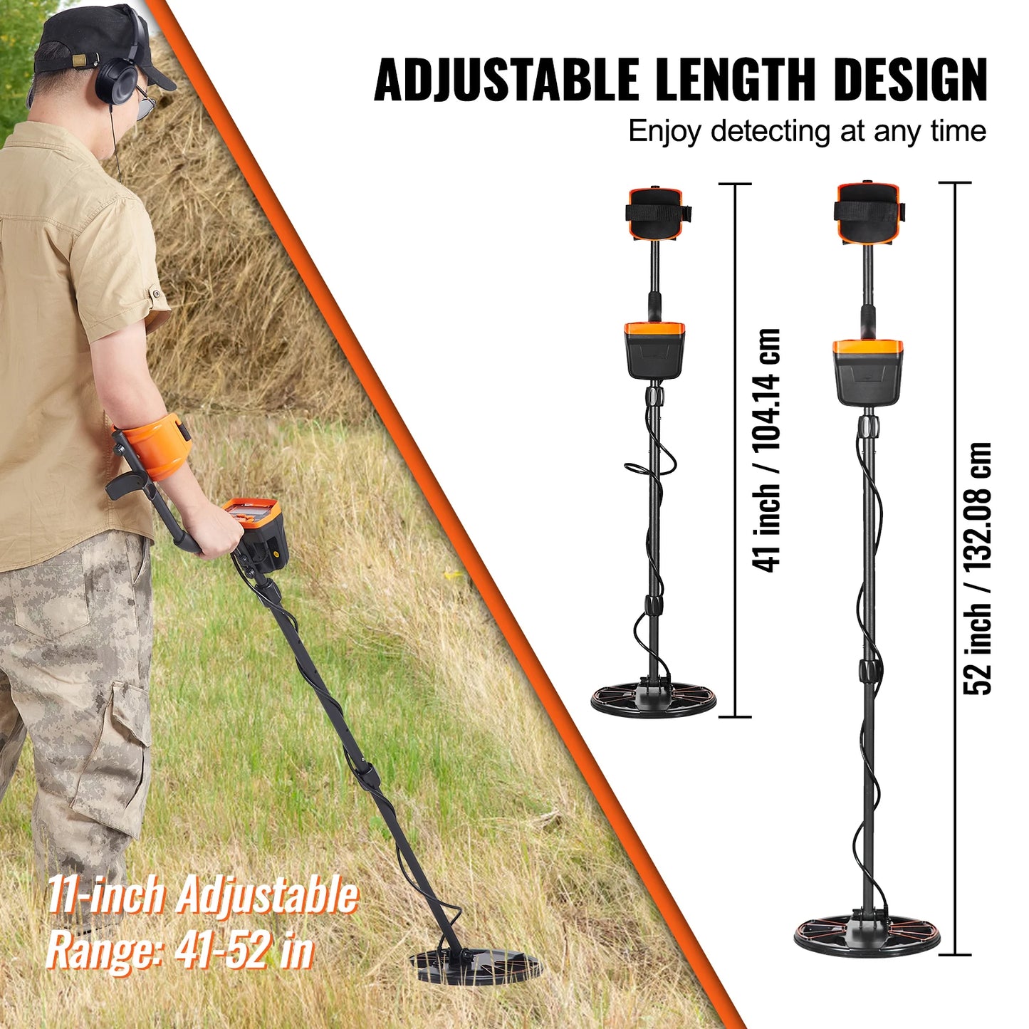 SucceBuy Metal Detector For Adults And Kids With LCD Display